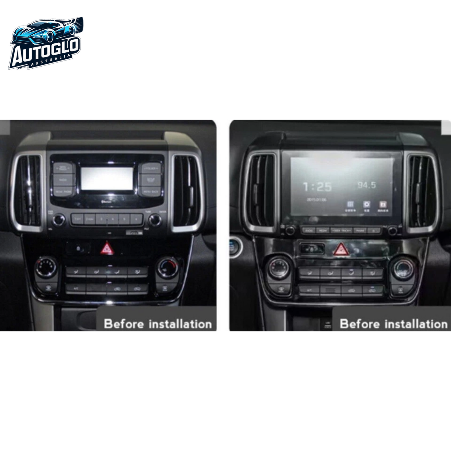 Autoglo Australia 10.1" Carplay Android 2GB+32GB BT GPS Stereo for HYUNDAI IX35 TUCSON (2018-19)