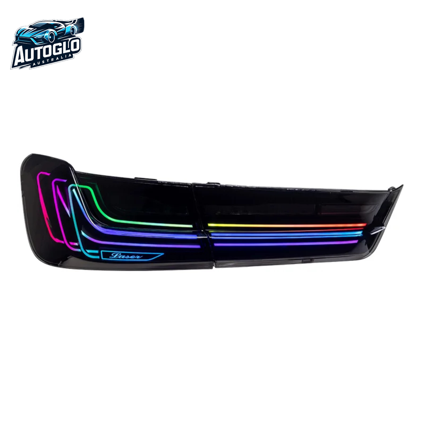 Autoglo Australia RGB Laser Tail lights for BMW 3 Series G20 G28 320i 325i 330i 2020-2024