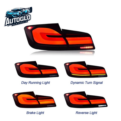 Autoglo Australia LED Tail Lights for BMW Series 5 F10 2010-2017