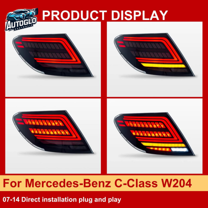 Autoglo Australia Mercedes-Benz C-Class W204 2007–2014 LED Tail Lights