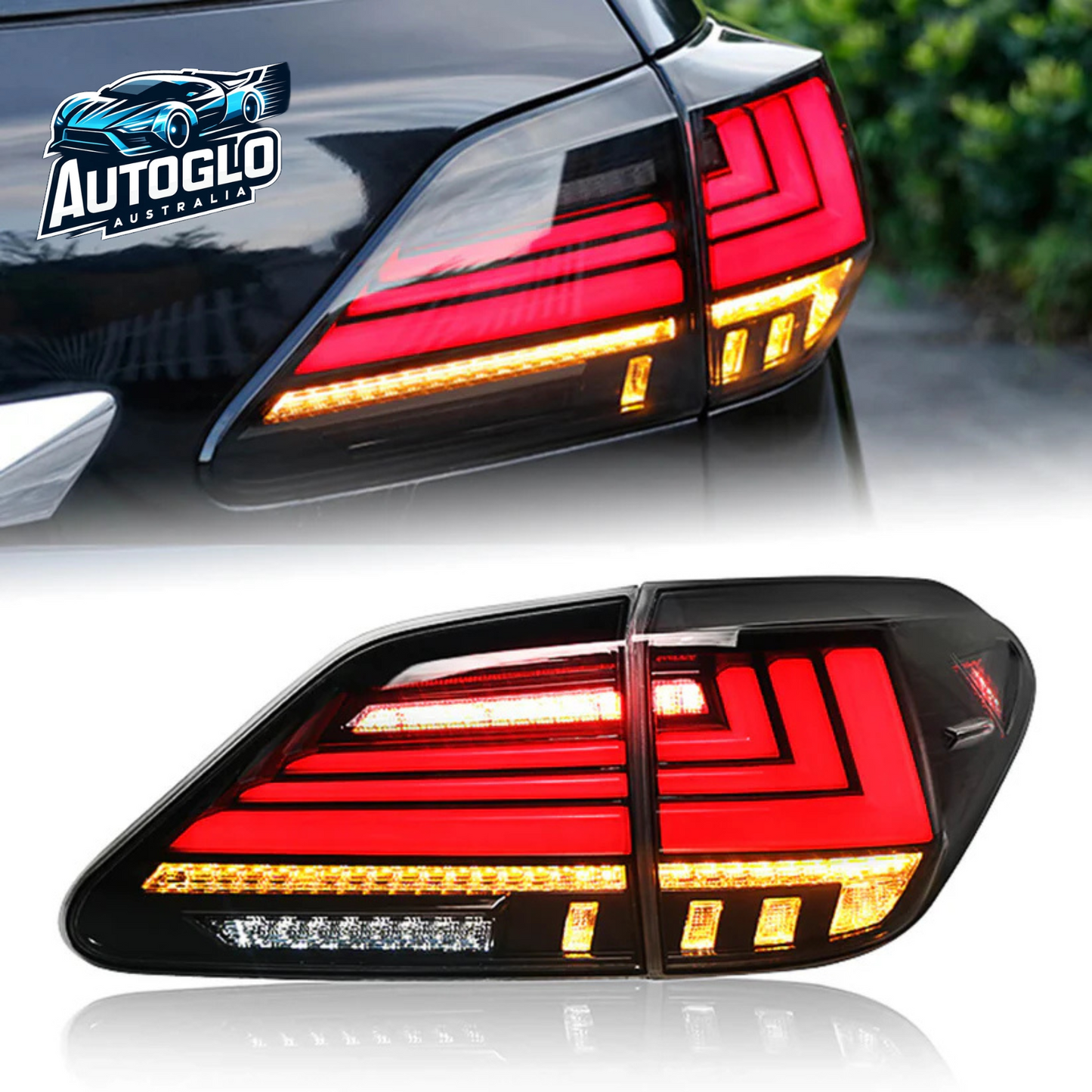 Autoglo Australia LED Tail Lights for Lexus RX350 RX450 RX270 2009-2015