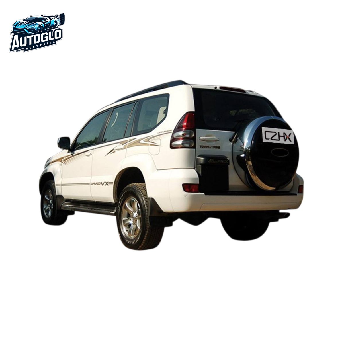Autoglo Australia Toyota Prado FJ120 2003–2009 Plastic Running Board