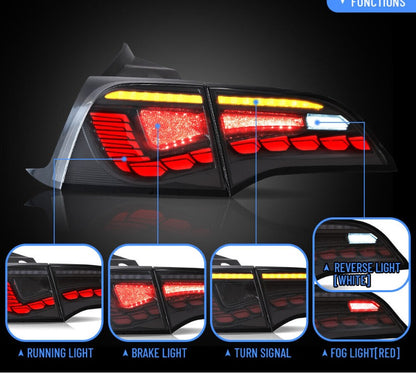 VLAND LED Tail Lights For 2017-2022 Tesla Model 3 & Y with Start-up Animation