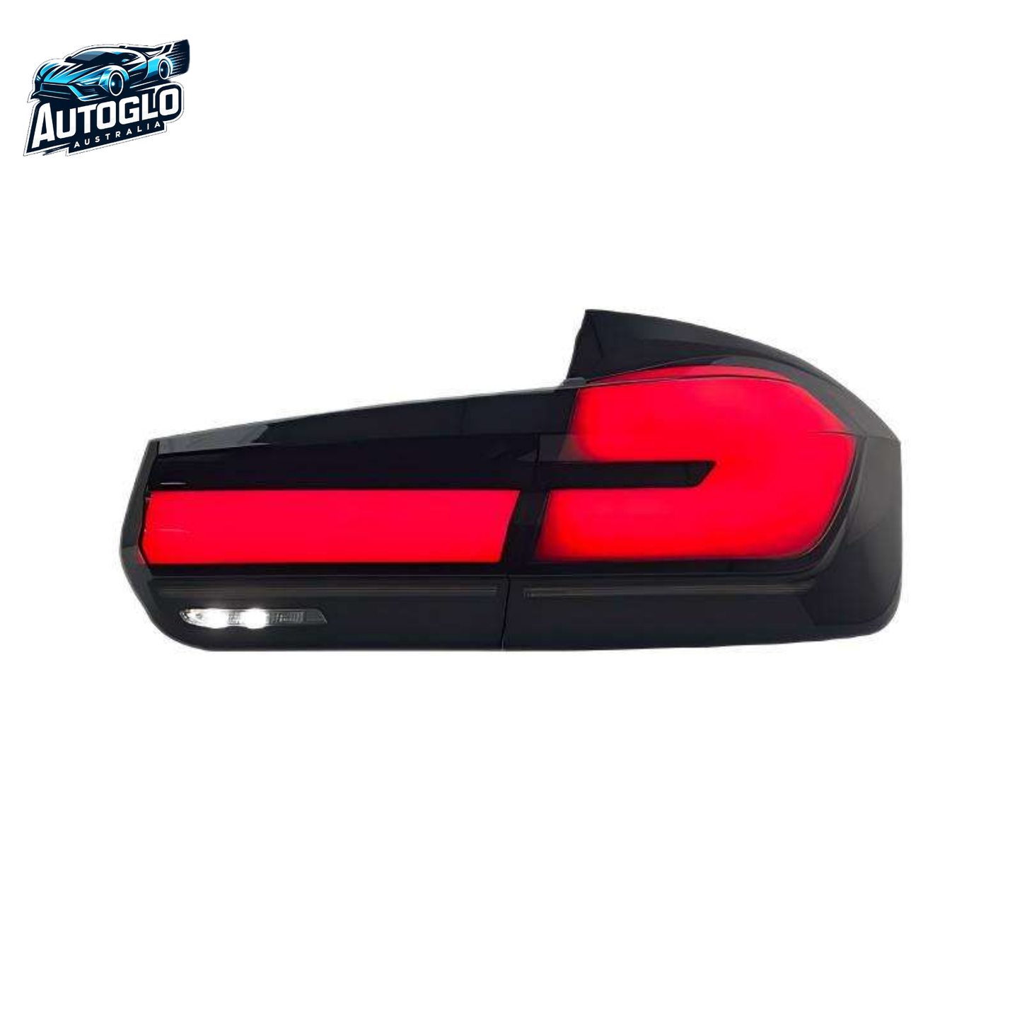 Autoglo Australia BMW 3 Series F30 F35 2013–2018 LED Tail Lights G30 Style Running Lights Rear Lamp Assembly