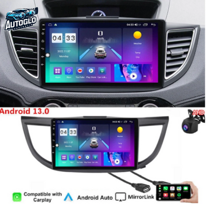 Autoglo Australia 10.1" Android 13 Carplay BT GPS WiFi HD Stereo for HONDA CRV 2012+(2+32GB)-Gifts