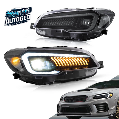 VLAND LED Projector Headlights For Subaru WRX 2015-2020 WRX STI 2015-2021