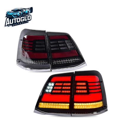 Autoglo Australia LED Tail Lamps For Toyota Land Cruiser 2008-2015