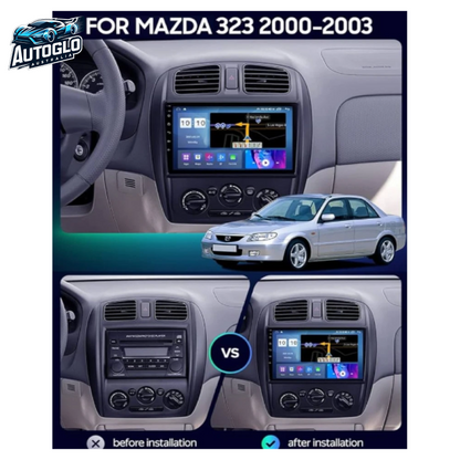 Autoglo Australia 9" CarPlay Android GPS BT WiFi Stereo For MAZDA 323 (1998-03) 2GB+32GB