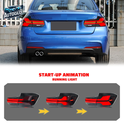 Autoglo Australia BMW 3 Series F30 F80 M3 2013–2018 LED Tail Lights Sequential Rear Lamps