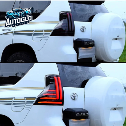 Autoglo Australia 2010-2021 LED Tail Lights For Toyota Land Cruiser Prado