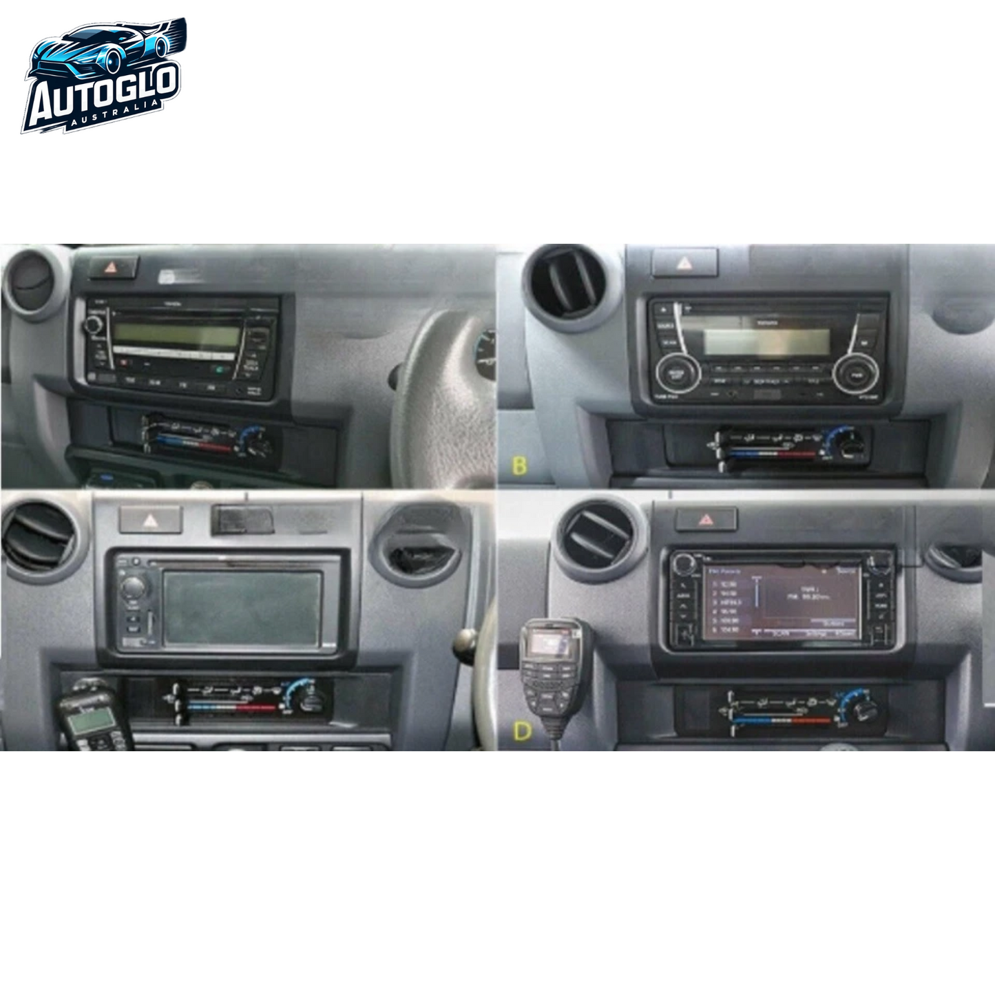 Autoglo Australia 9" (2G+32G) GPS BT WiFi CARPLAY Stereo For TOYOTA LANDCRUISER 70 S (2008-20)