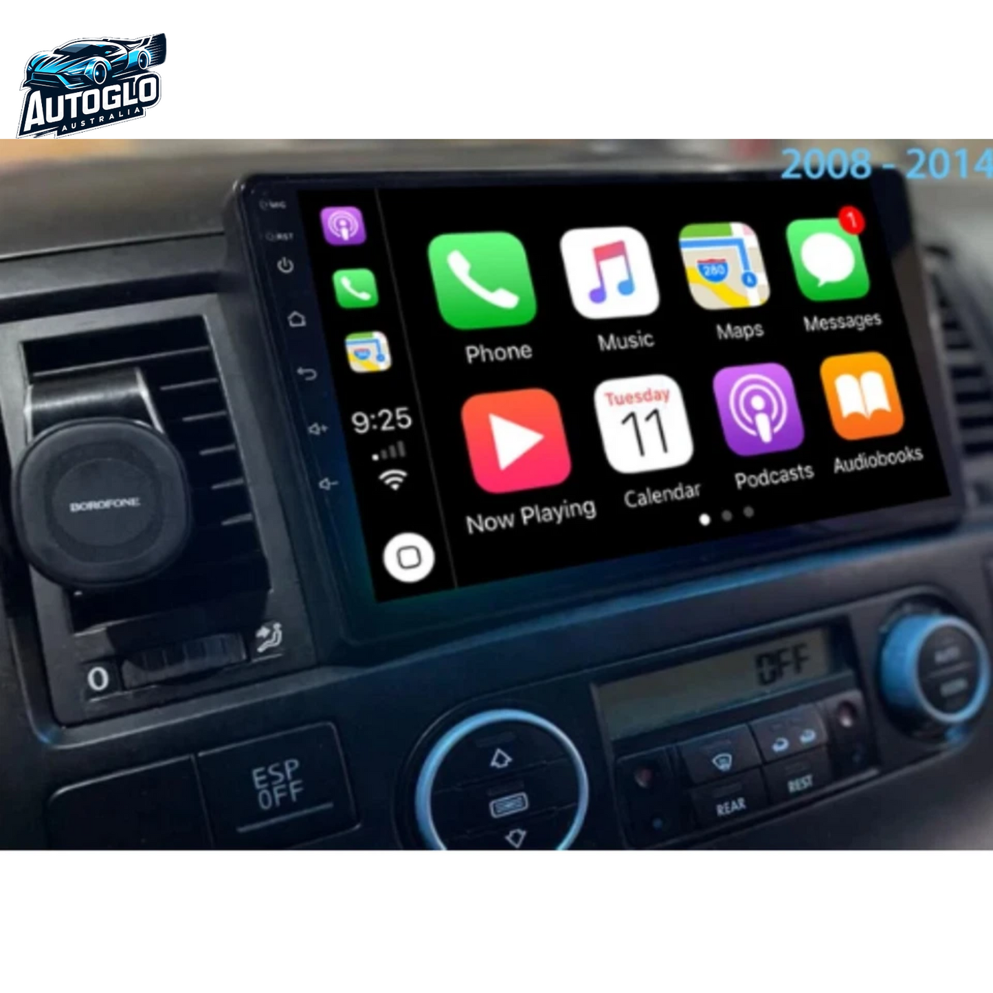 Autoglo Australia 9" (2G+32G) GPS BT WiFi CARPLAY Stereo For VW Volkswagen Multivan T5(2003-15)