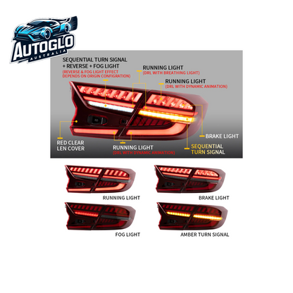 VLAND LED Tail Lights For Honda Accord 10th 2018-2022