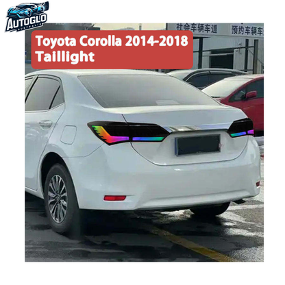 Autoglo Australia RGB Taillights for Toyota Corolla 2014–2018