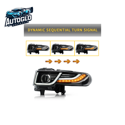 VLAND LED Headlights For Toyota Fj Cruiser With Grille 2007-2017