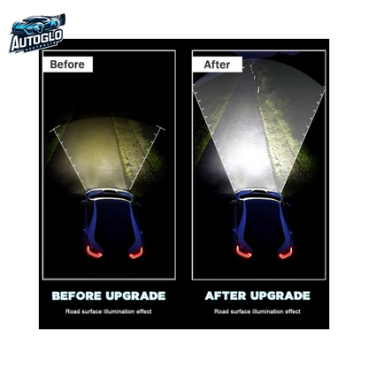Autoglo Australia 2008-2012 FULL LED Headlights For Honda Accord DRL Start up Animation