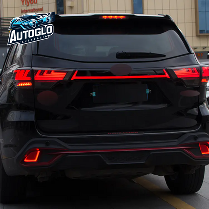 Toyota Kluger Smoked / Red Full Led Tail Light 2015-2019