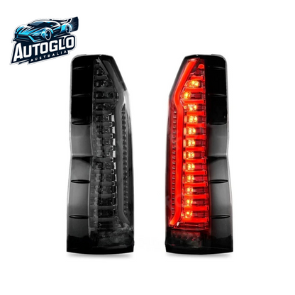 Autoglo Australia LED Tail Lights For Toyota Hiace 6th H300 2019-2023 Sequential with Animation DRL