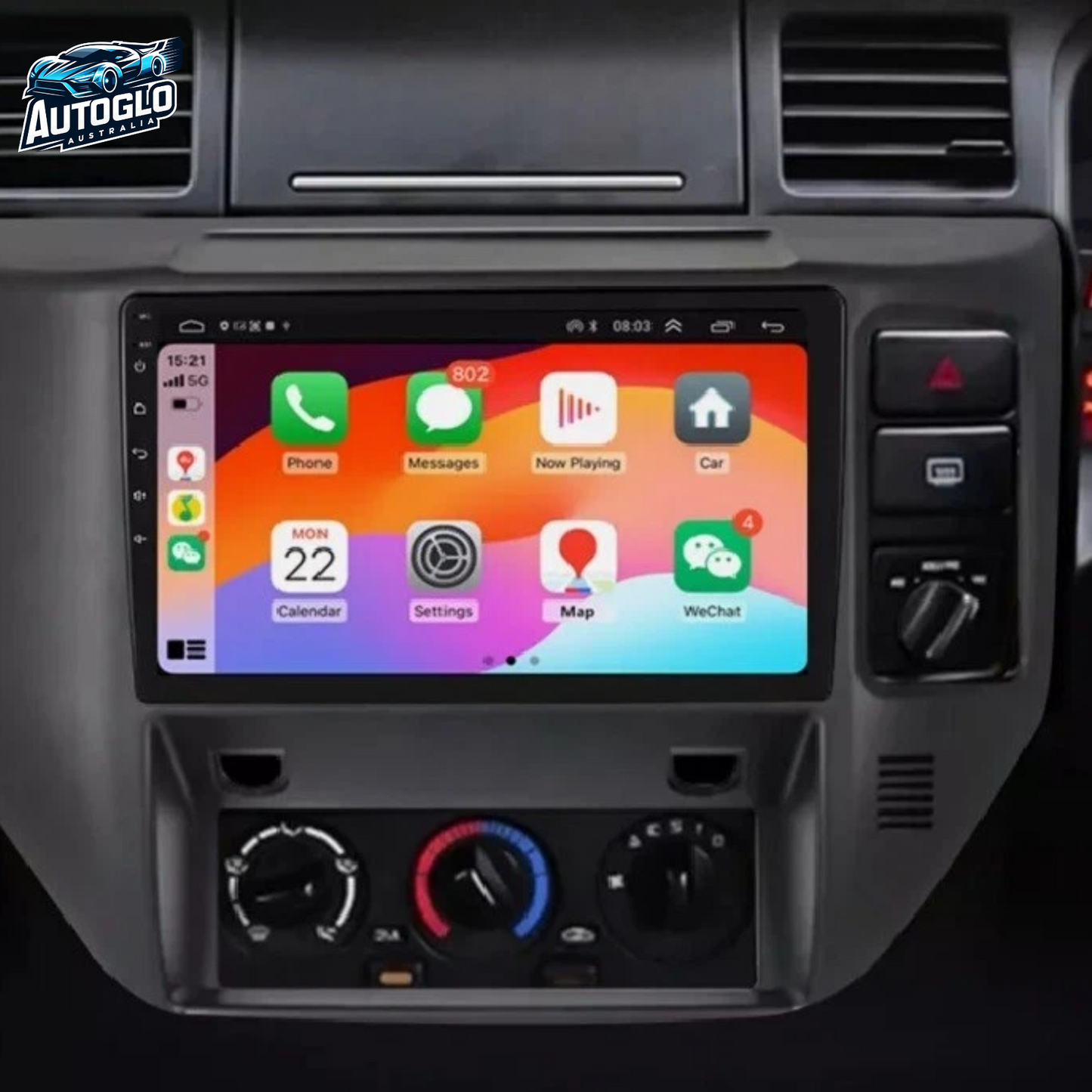 Autoglo Australia 9" Android Carplay BT GPS WiFi Stereo for NISSAN PATROL GU Y61 2GB+32G (2004-14)