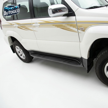 Autoglo Australia Toyota Prado FJ120 2003–2009 Running Boards Side Steps