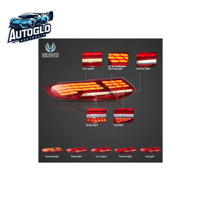 VLAND LED Taillights For 2017–2023 Mercedes-Benz C-Class Coupe/Cabriolet A205/C205 NOT FOR Sedan