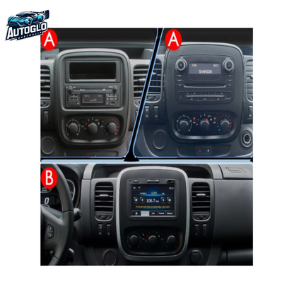Autoglo Australia 9" (2GB+32G) Android Carplay BT GPS Stereo for RENAULT TRAFFIC (2015-19)