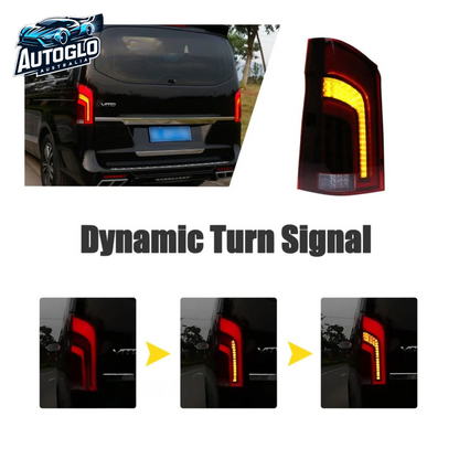 Autoglo Australia Taillights For Benz Vito V250 V260 2016-2021 Car Led Rear Lamps V3