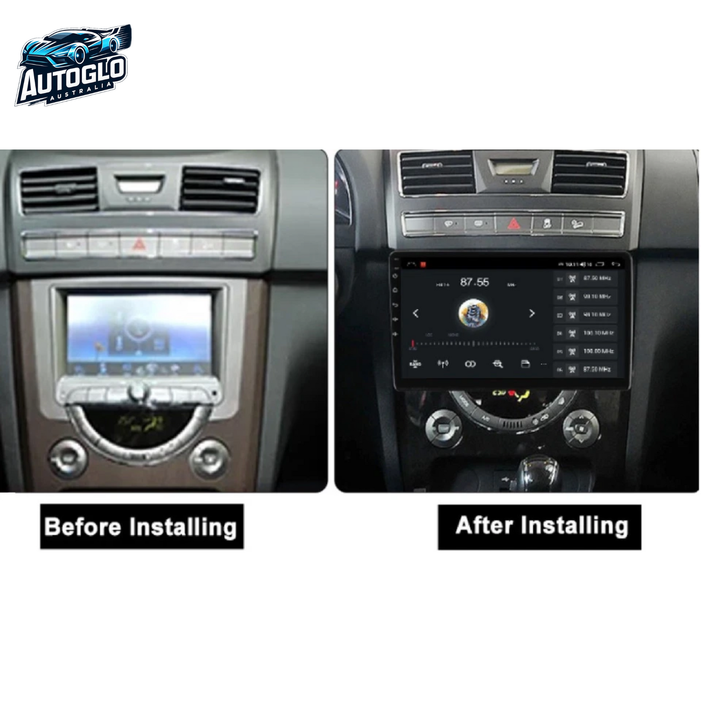 Autoglo Australia 9" Android Carplay BT GPS Stereo for SSANGYONG REXTON W 2GB+32G (2012-16)