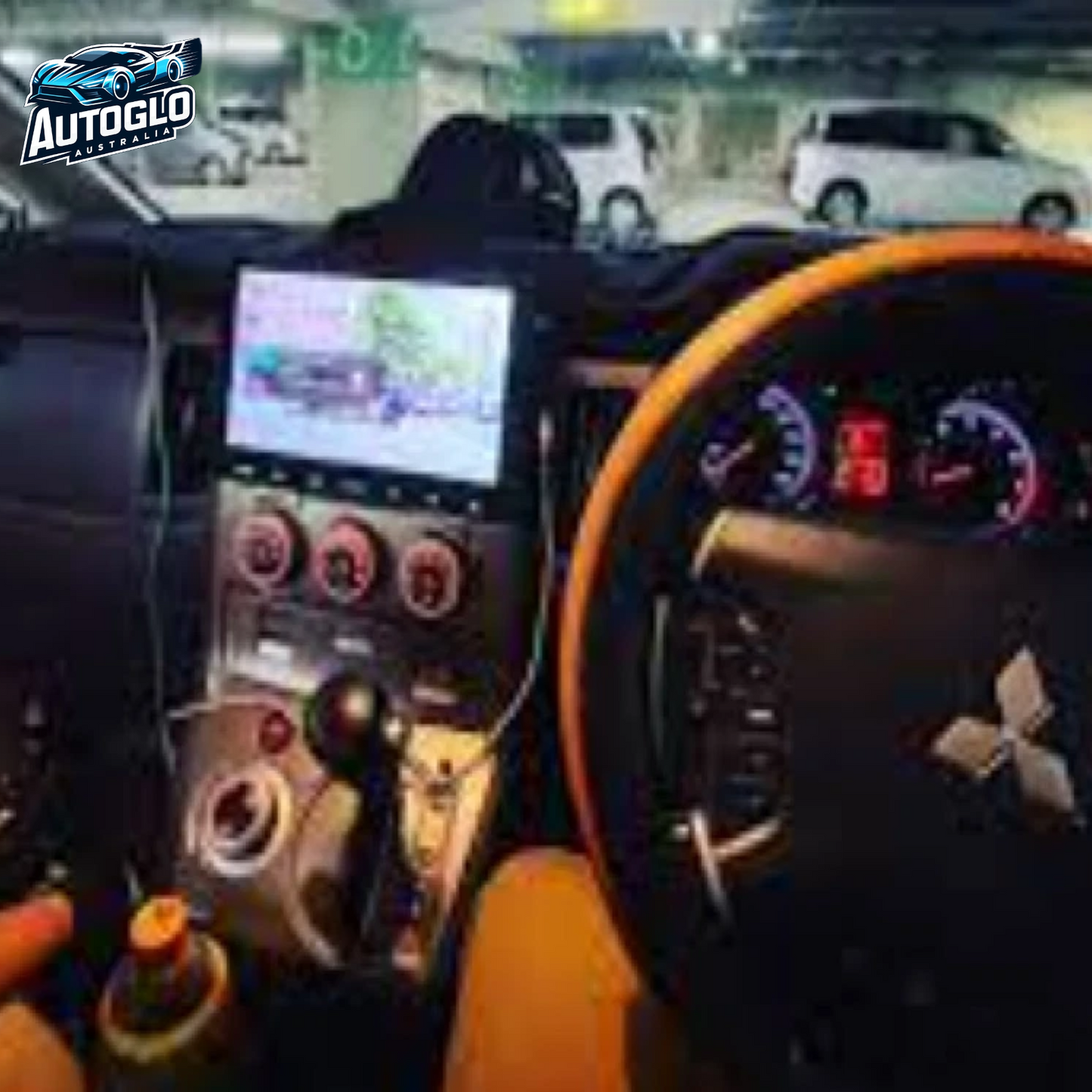 Autoglo Australia 10.1" Carplay Android 2GB+32GB BT GPS Stereo for MITSUBISHI DELICA D5 (2008-19)