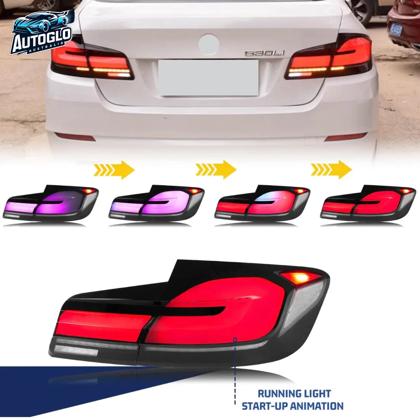Autoglo Australia BMW 5 Series 2011–2017 RGB Taillights