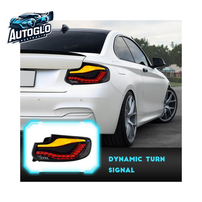 Autoglo Australia New Style LED Dynamic Tail Lights for BMW 2 Series M2 F22 F23 F87 218 220i 230 OLED Tail Lights