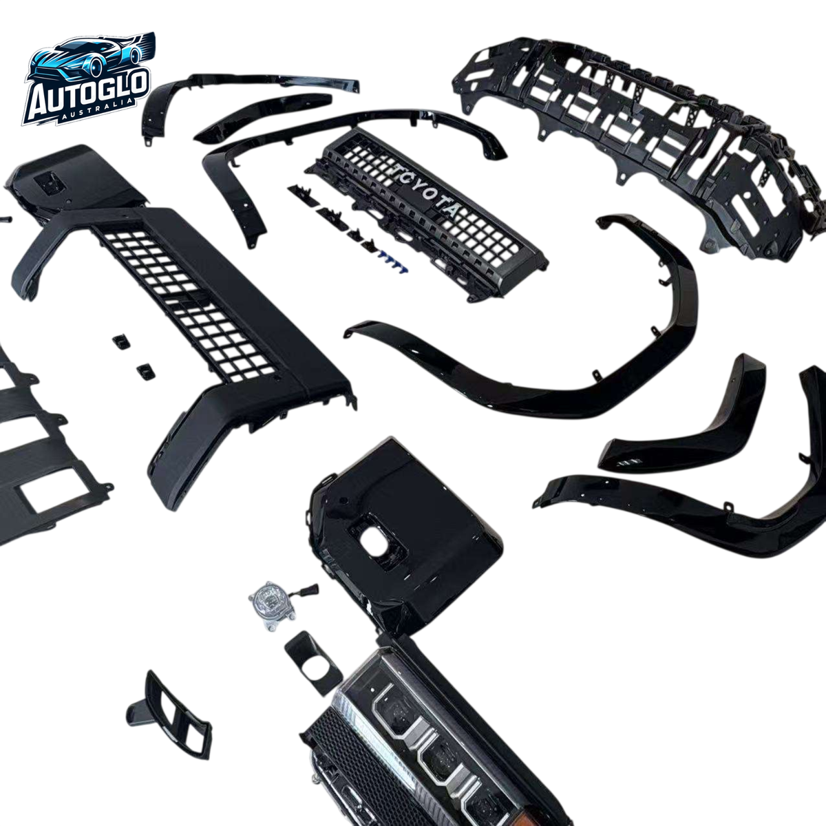 Autoglo Australia Toyota Prado LC250 2025 Low-to-High Upgrade Body Kit