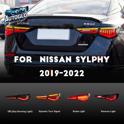 Autoglo Australia LED Tail Lights For Nissan Pulsar 2019-2022