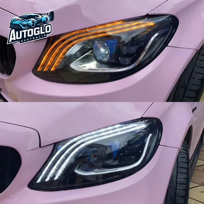 VLAND LED Headlights For 2015-2021 Mercedes Benz C-Class W205 C300