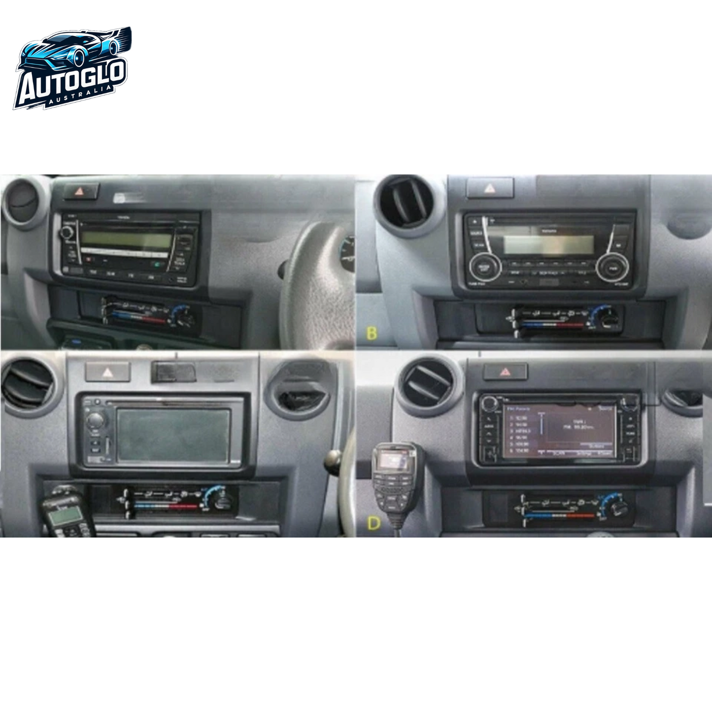 Autoglo Australia 9" (2G+32G) GPS BT WiFi CARPLAY Stereo For TOYOTA LANDCRUISER 70 (2008-20)