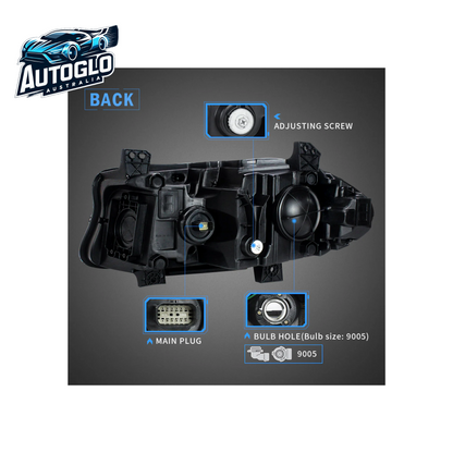 VLAND RGB Projector Headlights for Dodge Charger 2015-UP