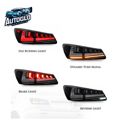 Autoglo Australia LED RGB Tail Light For Lexus IS250 IS350 ISF 2006-2013