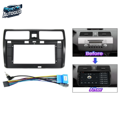 Autoglo Australia 9" GPS BT CARPLAY ANDROID Stereo For SUZUKI SWIFT 2003-10 (2G+32G)