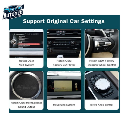 Autoglo Australia BMWBMW 1/2 Series F20 NBT 12.3" XL FHD Carplay Android BT GPS 4G Auto Stereo (NBT)
