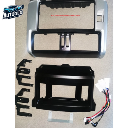 Autoglo Australia 7' Car Stereo OEM Radio Display Original Frame and ISO For Toyota Prado Models