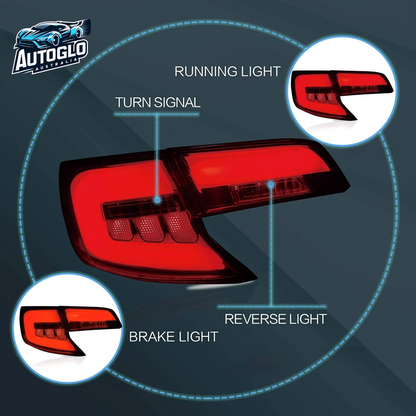 VLAND Full LED Tail Lights For 2012 2013 2014 Toyota Camry