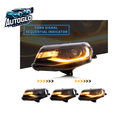 VLAND LED Projector Headlights For Chevrolet / Chevy Camaro LT SS RS ZL LS 2016-2018