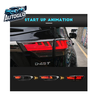 Autoglo Australia Taillights Fit/For Toyota Highlander 2014-2019