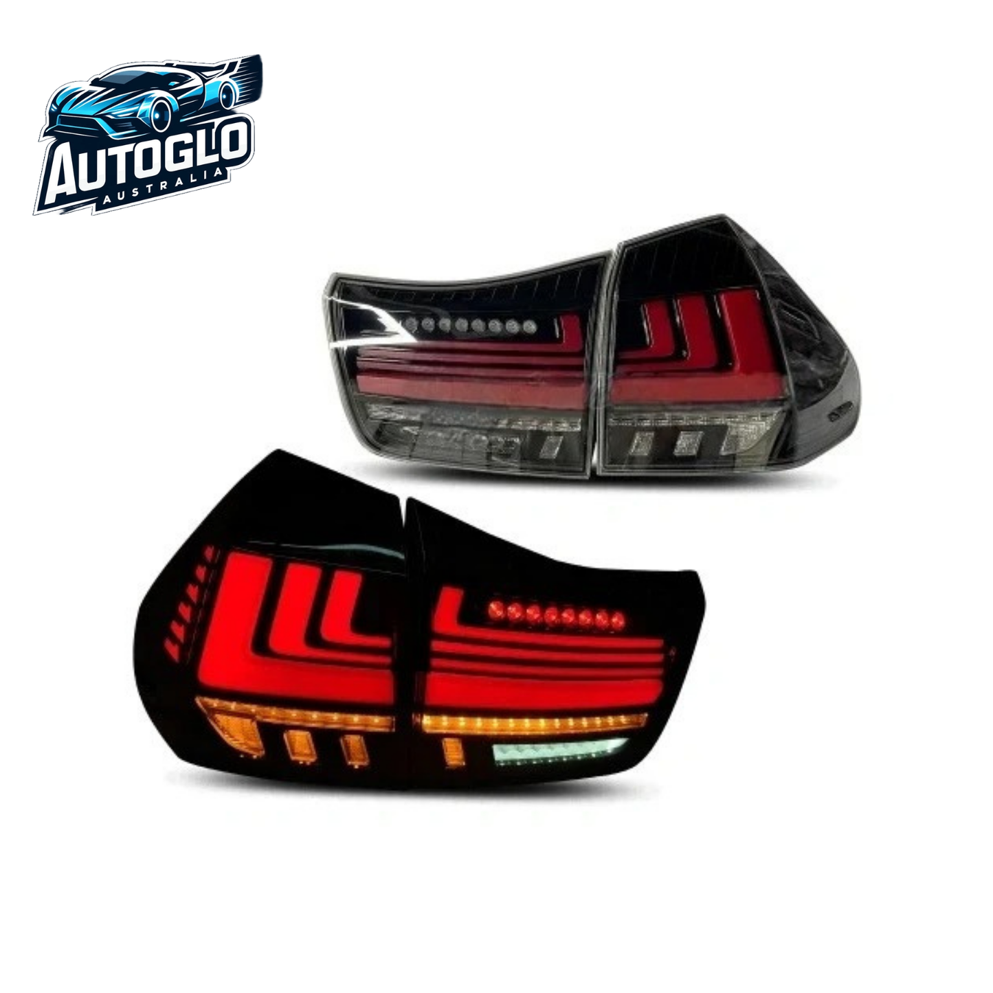 Autoglo Australia High quality Car Rear Back Lamps DRL RX330 RX350RX 400h 2003-2009 Start UP Animation LED Tail Lights For Lexus