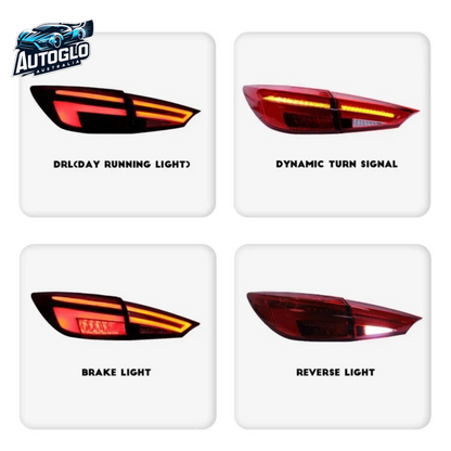Autoglo Australia Tail Lights For Mazda 3/Axela 2014-2018