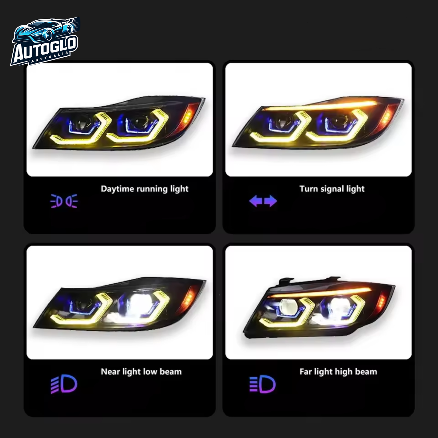 Autoglo Australia BMW 3 Series E90 Headlamp 2005–2012