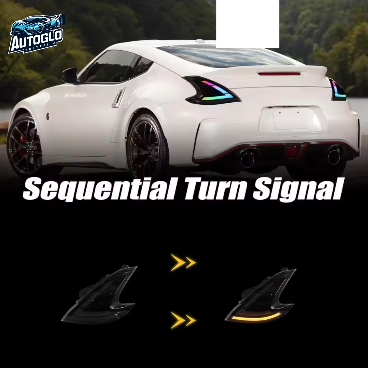 Autoglo Australia RGB Taillights for Nissan 370Z (2009–2020)