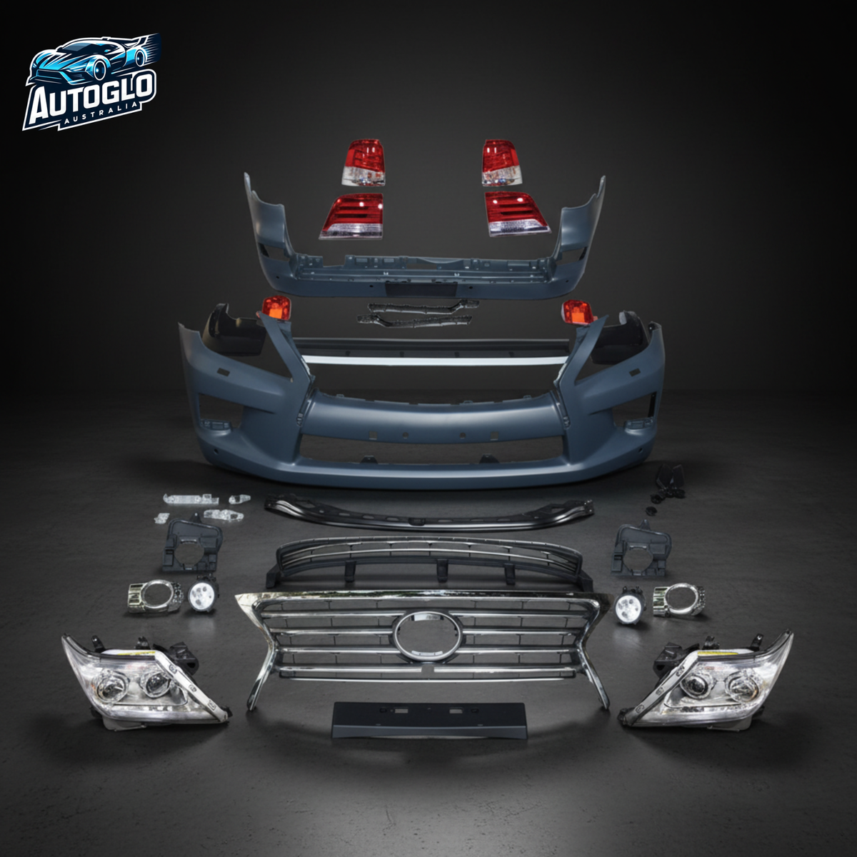 Autoglo Australia Toyota 2008–2012 to 2013 Upgrade Body Kit