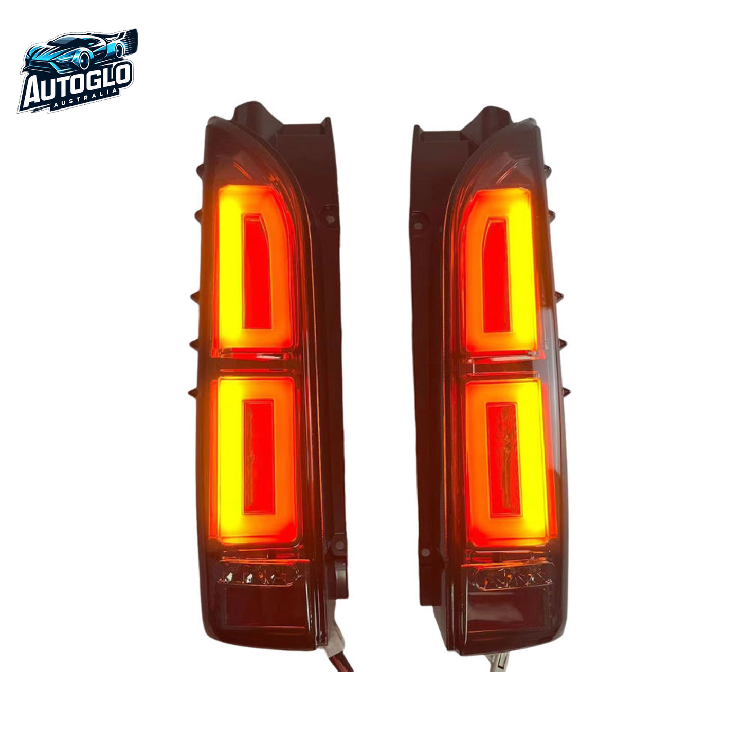 Autoglo Australia Toyota Hiace 2005–2018 LED Tail Lights Rear Lamp 200 Series