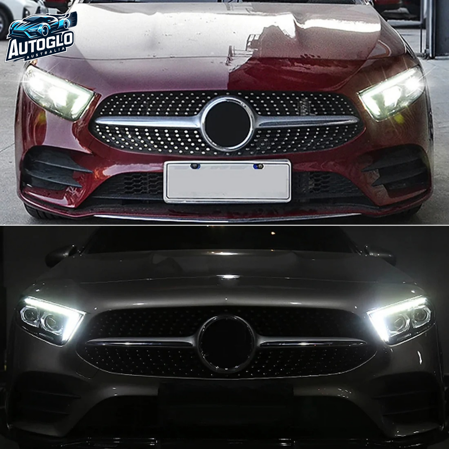 Autoglo Australia LED Headlights for 2018-2022 Mercedes A180